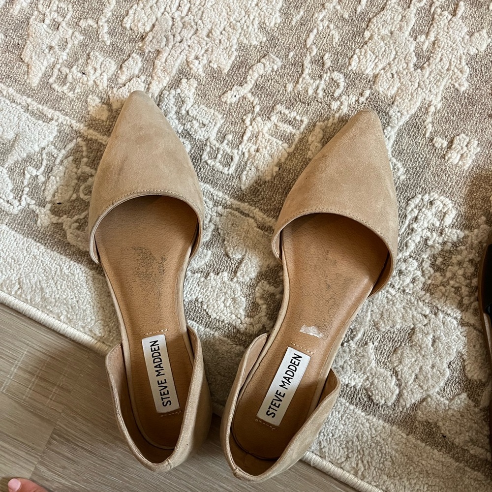Steve Madden flats worn once